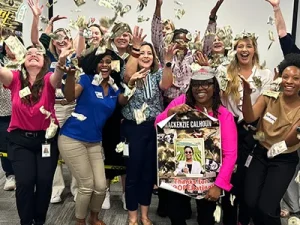 Final Reveal Group Photo Celebration | Team Building Activities & Techniques