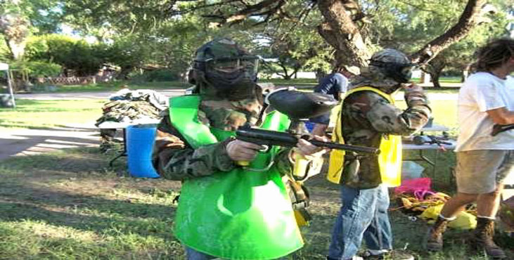Venture Up paintball event