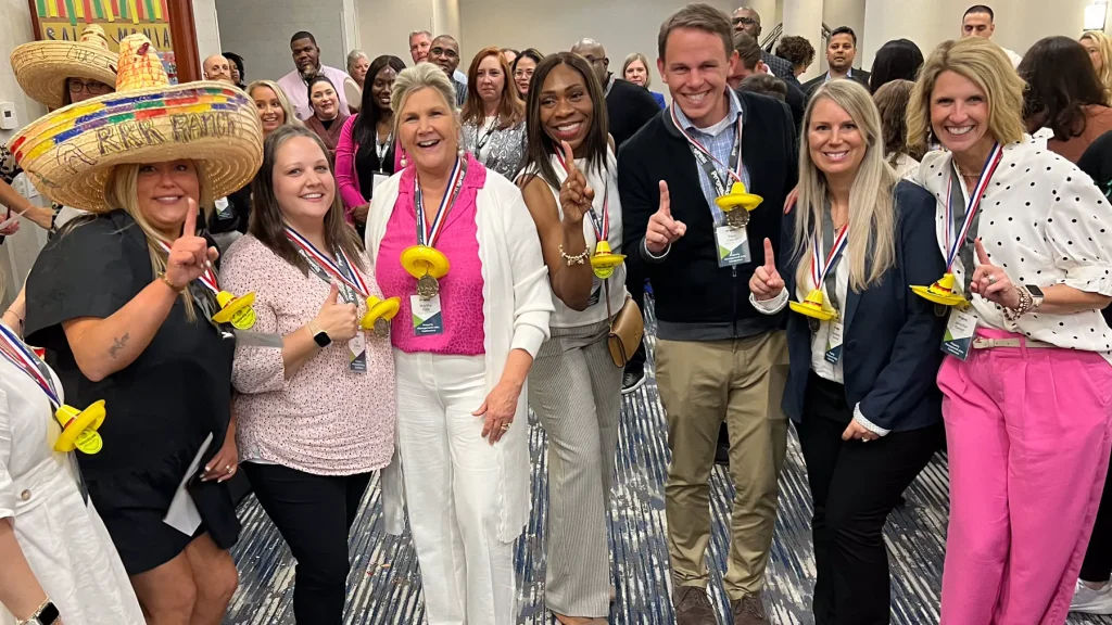 Venture Up Salsa Mania team building event in Charlotte.