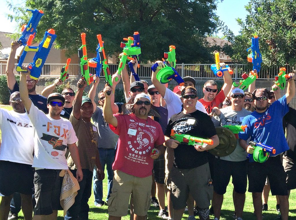 NERF Blaster Master and 4 Way Volley Ball