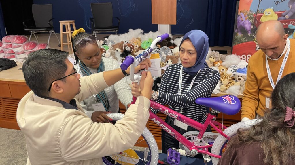 Bike Building for kids in need