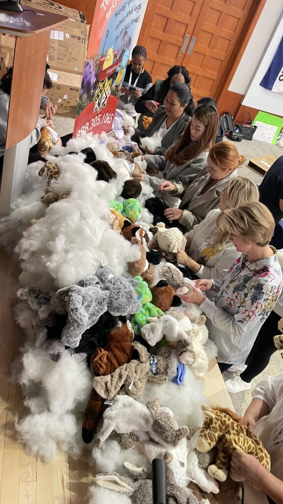 Stuffed Animal Making Team Building