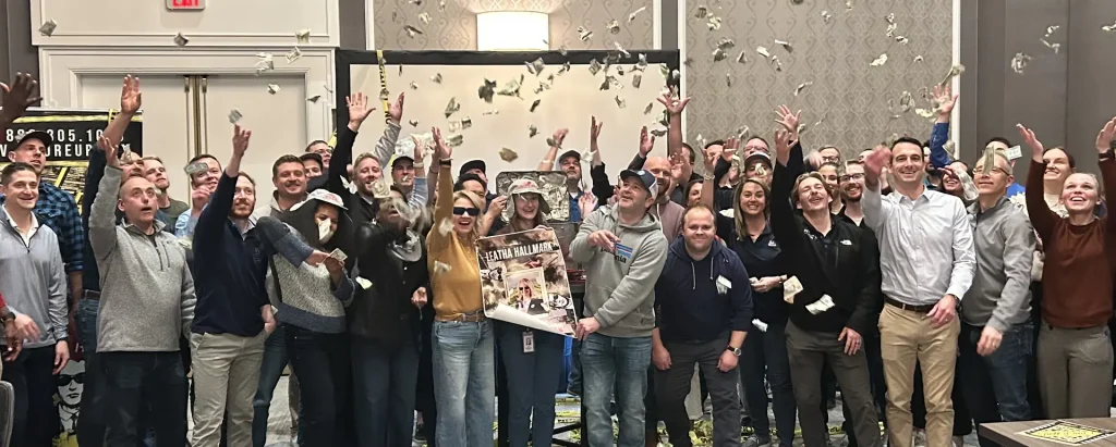 Warrenton Oil leaders and facility managers participating in a Michigan team building program. | Team Building Activities & Techniques